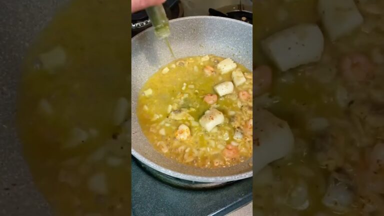 絶対に太らない！柚子胡椒香る！海鮮ペペロンチーノ🦞#shorts