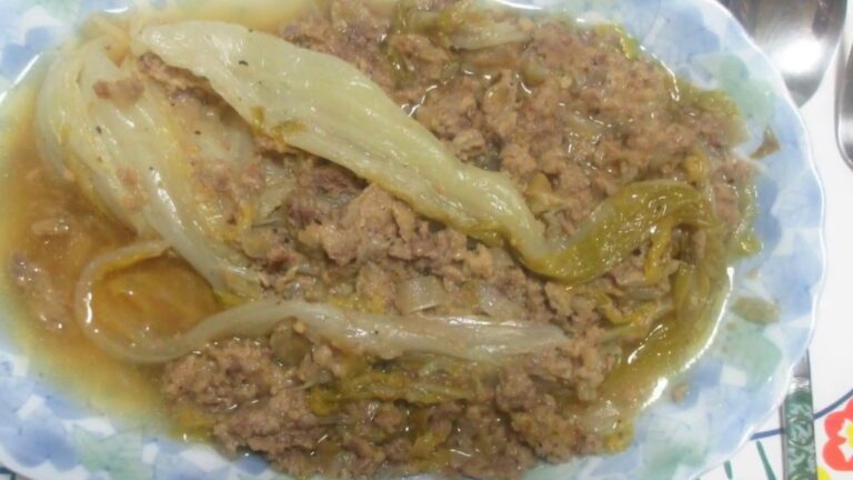 白菜のミルフィーユ煮①