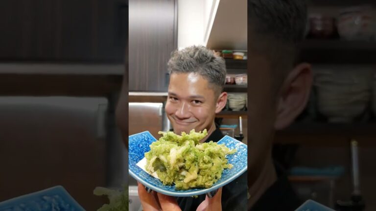 【白魚と生海苔のつまみ揚げ】が最高のビールのおつまみだった