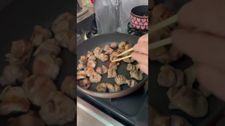 シンプルなのにお箸が止まらない砂肝ガーリック炒め