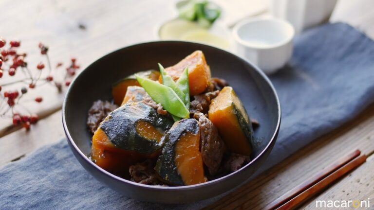 旨味が染み渡る♪ほくほく かぼちゃ の すき煮 の レシピ 作り方