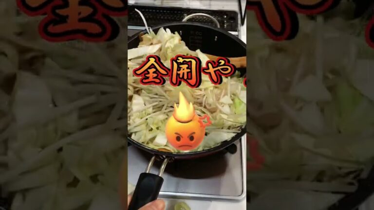 家庭でプロの仕上がり！肉野菜炒め🥬