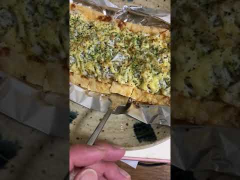 油揚げのしらすピザ🍕