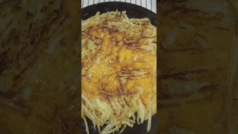 【もやしチーズチヂミ】嘘みたいに美味しい！絶品もやしレシピ #shorts