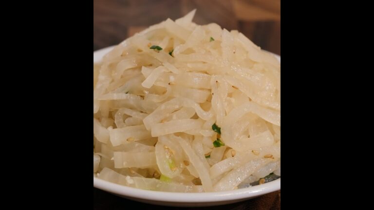 めっちゃ簡単でめっちゃ美味しいおかず ナムル | 大根ナムル #Shorts