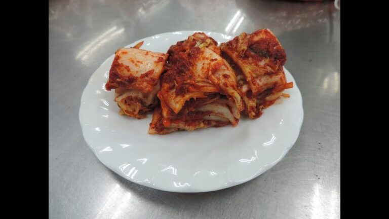 白菜キムチの作り方