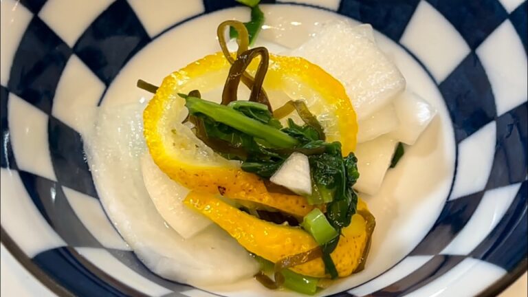 青首大根がすごく美味しい浅漬けになった。切干大根にも挑戦中。