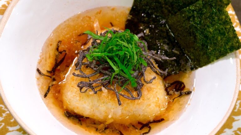 衝撃のウマさ！おかか塩昆布の麦茶漬け