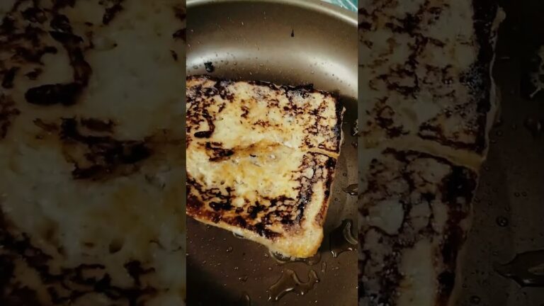 フランス人になりきって　フレンチトーストを焼いてみる　シナモンシュガー　バターの良い香り　#shorts　#Frenchtoast　#frenchmood　#Japanesecuisine　#肉桂糖