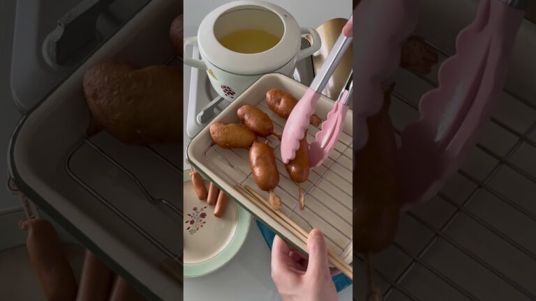 【HMレシピ】簡単アメリカンドッグ🐶　#shorts