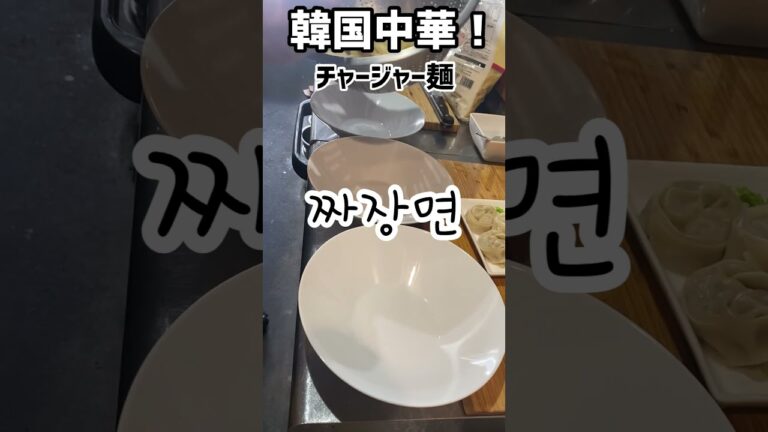 韓国料理？韓国中華？味が気になる？チャジャンミョン