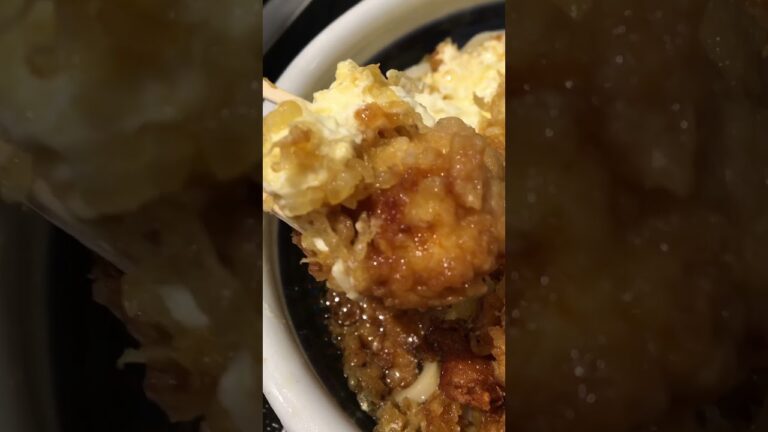丸亀製麺のタル鶏天の得盛で背徳優勝