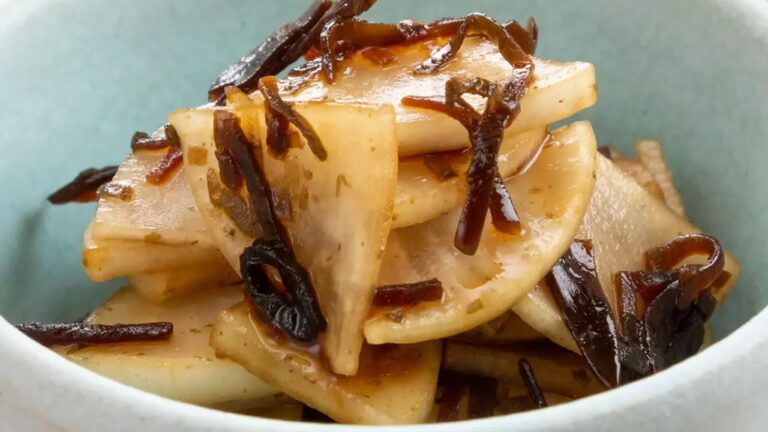 大根の塩こんぶあえ