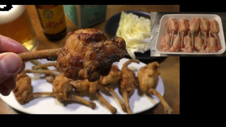 【ＲＭＳＡ】若鶏のチューリップの唐揚げと生キャベツとキンミヤホッピー