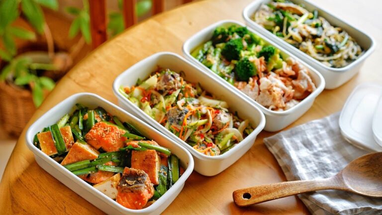 ストレス疲れに。心と体を整える作りおきレシピ４品【管理栄養士の健康レシピ】