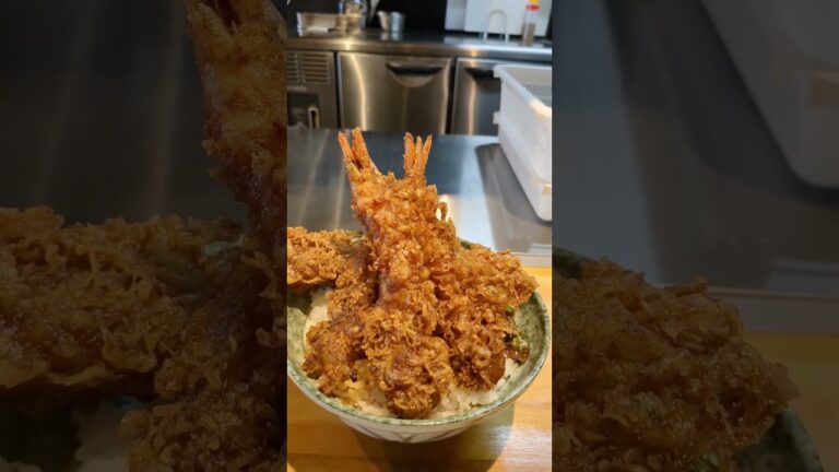 無性に天丼が食べたくて。【石巻天ぷら 和 -なごみ-】