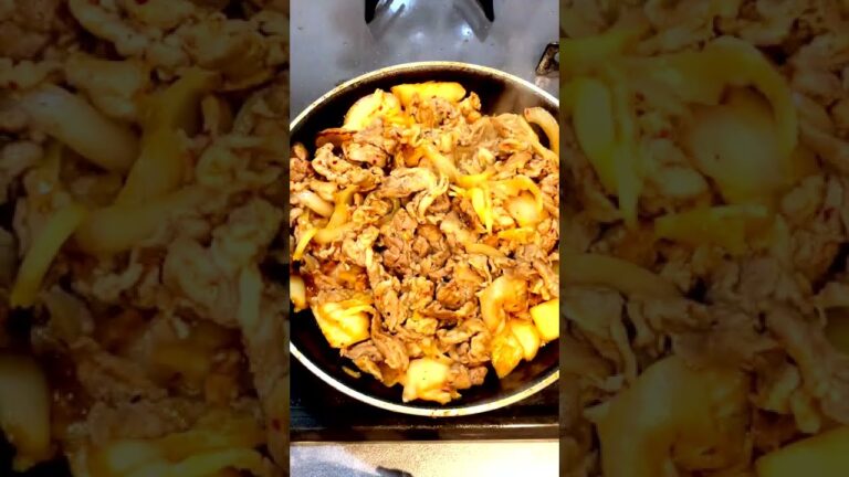 ショートで簡単。豚キムチ　#Shorts