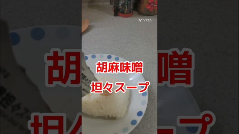 MUJI胡麻味噌坦々スープ