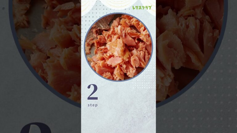 お弁当の見栄えもアップ！鮭そぼろ卵焼き #shorts