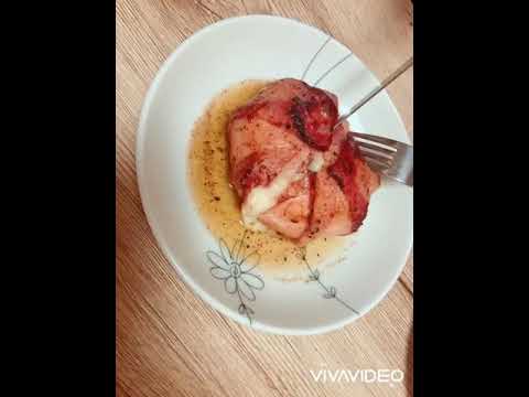 丸ごとカマンベールチーズベーコン巻き