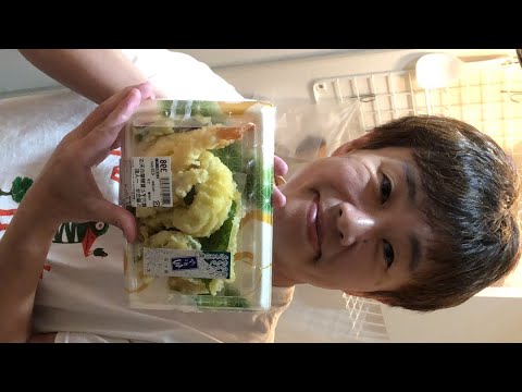 【天ぷらでキメる！】ひとりじゃないよ(^o^)【最強の天ぷらそば😊】発泡酒🍻キキちゃん、おにゃ〜🐱【キキララごはん🐟️】カリカリミックスぐらいしか〜、ないよ♪など