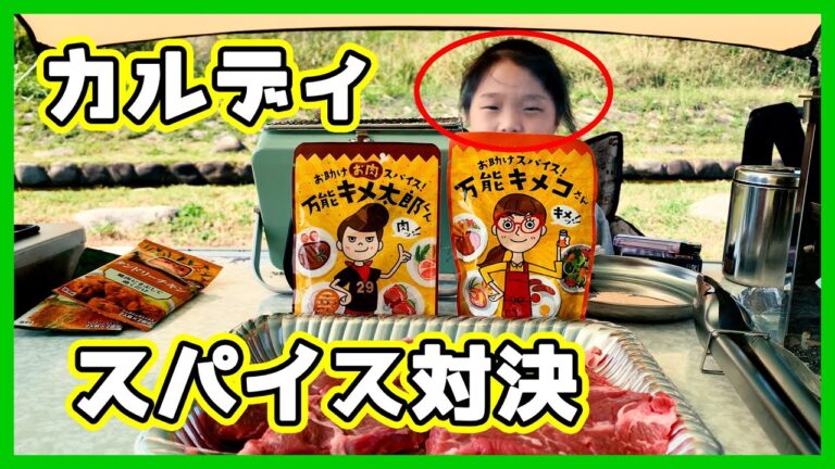 【カルディ】キメてる親子のキメ太郎とキメコのスパイス対決【食レポ】
