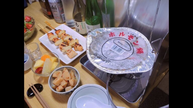 【ローソン宅飲み】ナガラ食品 ホルモン鍋 でか焼鳥 ささみたけのこ【昨日の晩酌】