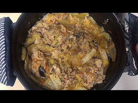 夏野菜と豚肉のクタクタ煮【STAUB】ラウンド18