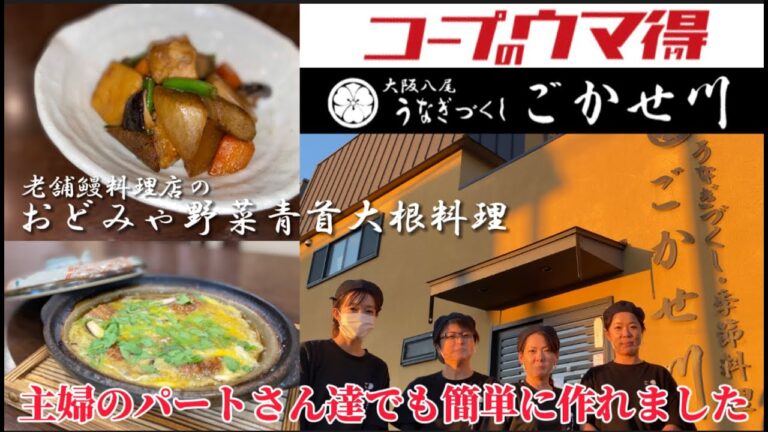 【大根レシピ】老舗鰻店伝授　簡単！絶品！大根の筑前煮風＆柳川鍋
