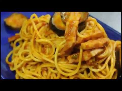 茄子のパスタ