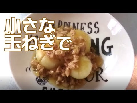 【玉ねぎとひき肉で】旨いあんかけ