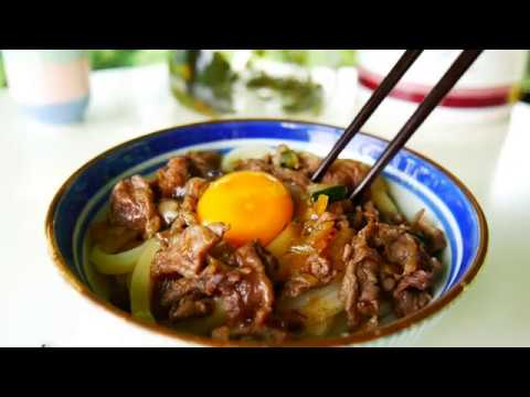 肉ぶっかけうどん