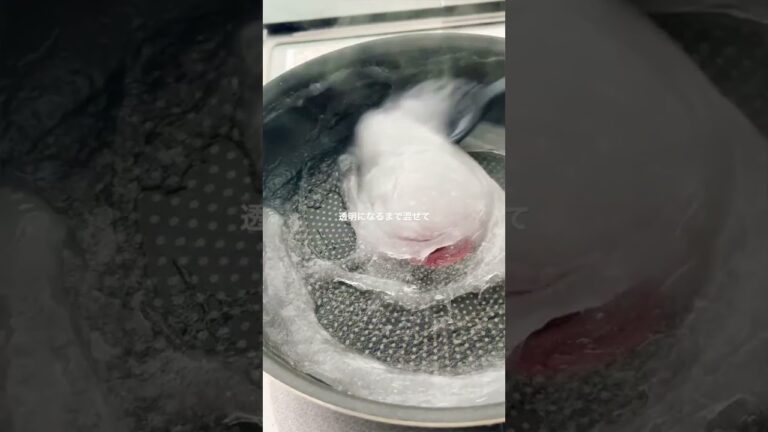 片栗粉で簡単！ひんやりプルプルわらび餅レシピ