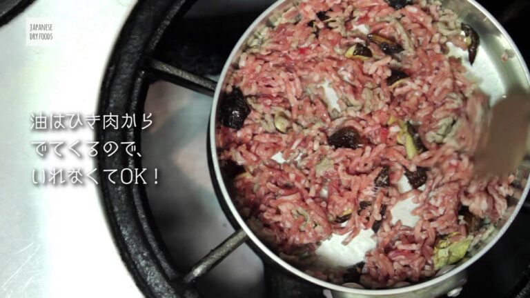 時短！フライパン１つで簡単！台湾風椎茸まぜそば