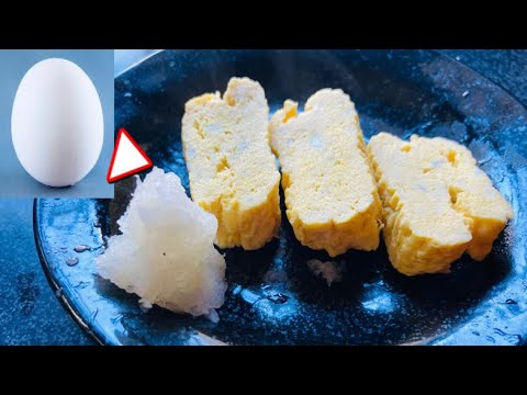 玉子ひとつで【だし巻き】お弁当にも #shorts