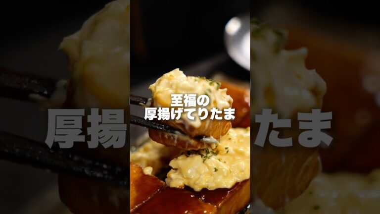 これ食べると厚揚げ中毒になります