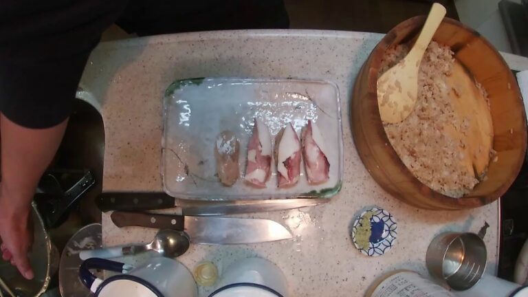 断腸亭料理日記/赤酢の酢飯で煮いかと鱸昆布〆のにぎり鮨　#赤酢　#煮いか　#鱸昆布じめ　#江戸前すし