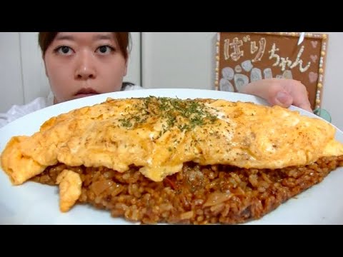 【アレンジ】シーフードバターカレーオムライス【卵たっぷり】