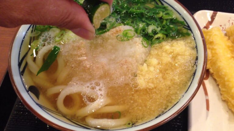旨い!!おろし醬油うどんに出汁かけ