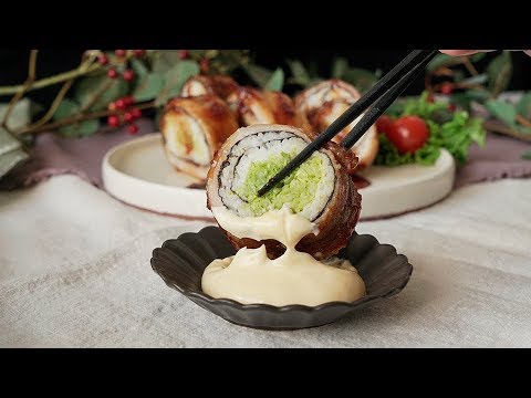 【お弁当にぴったり♫】特大！しょうが焼きロール