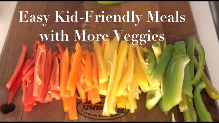 Weekend Recipes | Easy Kid-Friendly Meals with More Veggies