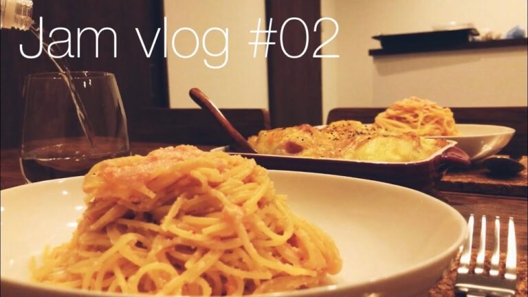 [ vlog#02 ] 〈主夫道〉結婚祝いで頂いたBALMUDA（バルミューダ）で晩御飯を作ってみた | クリームパスタ | グラタン | 低カロリー