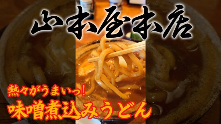 名古屋めしと言えば山本屋の味噌煮込み Misonikomi #Short
