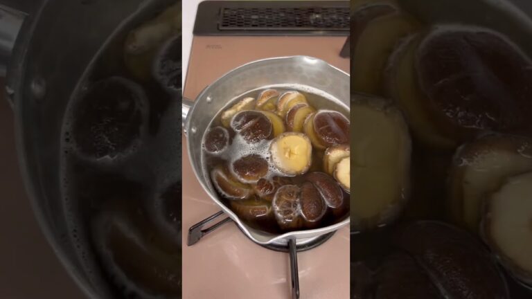 茶懐石料理に欠かせない干し椎茸の煮方 #冷凍保存可能 #ストック #煮物椀 #茶懐石料理教室 #新茶懐石マスター講座 #幸菜庵　#shorts