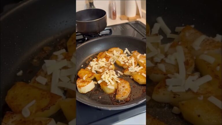 ＼やみつき／長いものチーズステーキ レシピはコメント欄に記載 #shorts