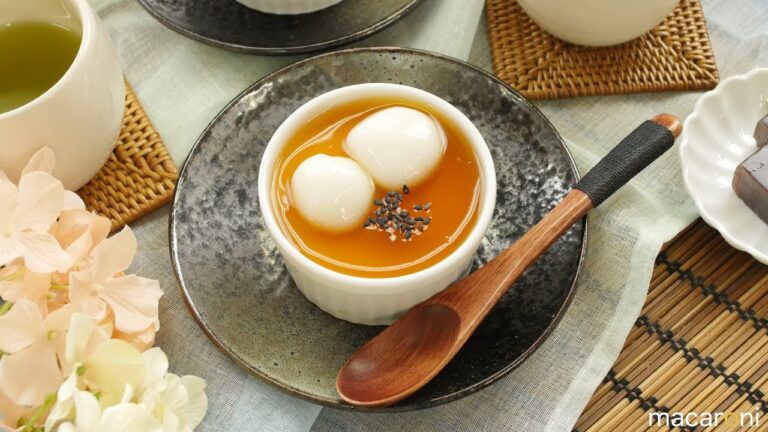 ゼラチンなしで簡単！とろ〜り濃厚 みたらし 豆乳 プリン のレシピ 作り方