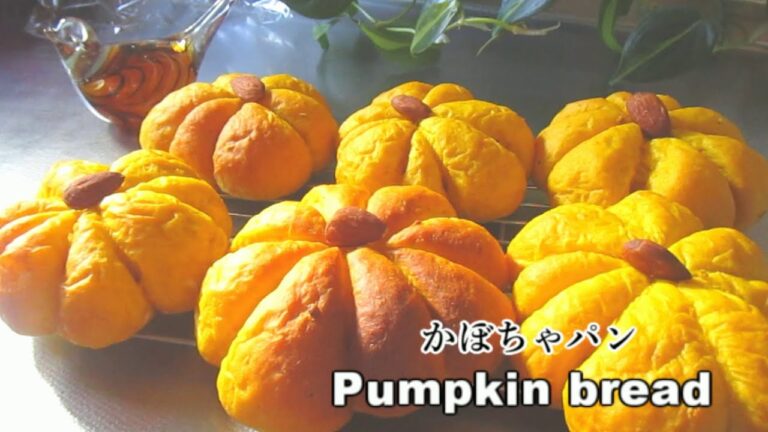 【Pumpkin bread】ふっくら甘い　かぼちゃパン