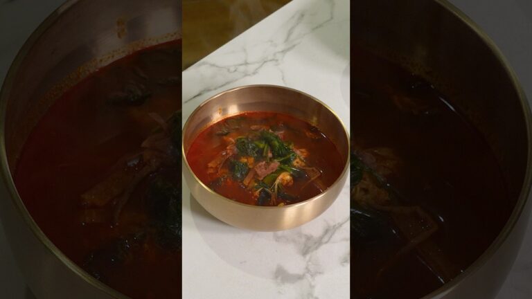 ユッケジャン | #韓国料理 #スープ #レシピ