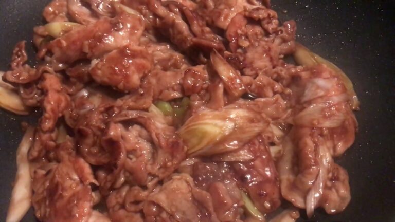 #26 豚肉とネギのオイスターソース炒めの簡単な作り方【飯テロ】