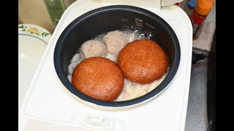 簡単 おいしい炊飯器うどん